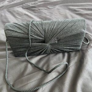 Shimmery Black Purse